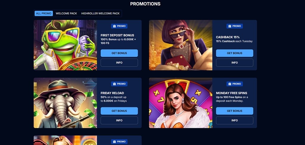 GonzaBet Casino Promotions